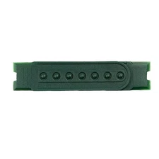 Forest Green Color Snapback Strap Replacement Cover 7 Holes Plastic Hat Snap