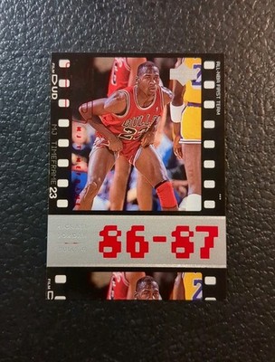 Michael Jordan 1998 UD Timeframe23 86-87 ALL-NBA FIRST TEAM card# 11