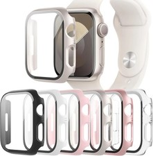 6-Pack Case Compatible with Apple Watch 40mm Series SE 3 2025 /SE 2/SE/6/5/4...