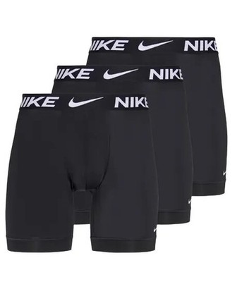 Nike Men`s Essential Micro Boxer Underwear Briefs 3 Pack Black KE1015-001 M