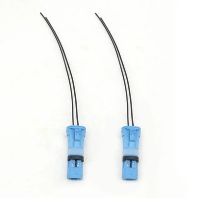 2pc ABS Wheel Speed Sensor Plug Socket For BMW 3 5 6 7 X1 X5 MINI Cooper R56 R57