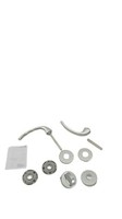 Hoppe 2805646 1710/42KV/42KVS 8Mm Tokyō Rosettengarnitur Wc Aluminium Silber