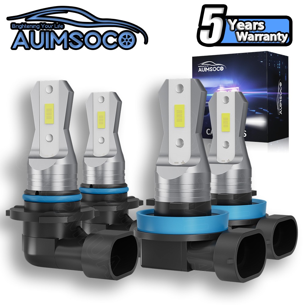 4pcs LED Headlight High Low Beam Bulbs Bright Kit White For Scion xB 2008-2015