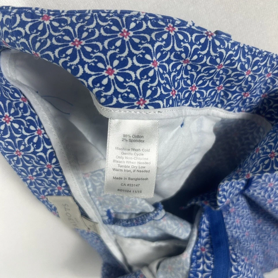 Pantalones Cortos Talbots Para Mujer Talla 4 Bermudas Chino Elastizados Tiro Medio Informales Golf Aire Libre Foto 3 de 4