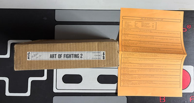 Art Of Fighting 2 - SNK Neo-Geo MVS - Box And Soft Dip Esp - 100% Original