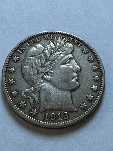 1913-D Barber Half Dollar - Better Grade
