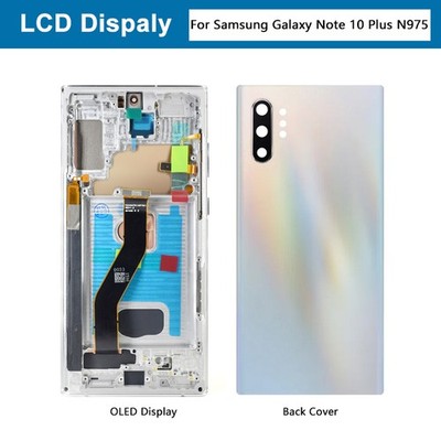 For Samsung Galaxy Note 10 Plus N975 OLED Display Touch Screen Digitizer Frame