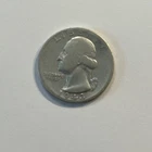 1943 Washington quarter 90% silver - Good