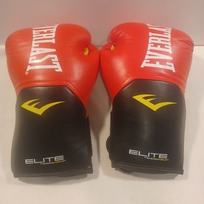 Everlast 16oz Pro Style Elite Training Boxing Gloves  Sparr Heavy Bag Mitt Work