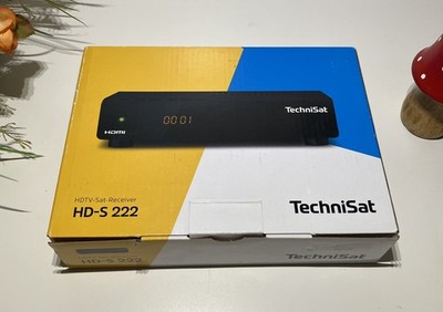 TechniSat HD-S 222 DVB-S2, Kompakter HDTV USB-Satelliten Receiver-mit FB OVP