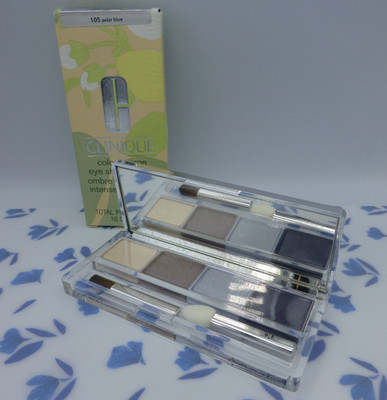 Clinique Colour Surge Lidschatten Quad Limited Edition.  105 Polarblau. Neu 4,8g