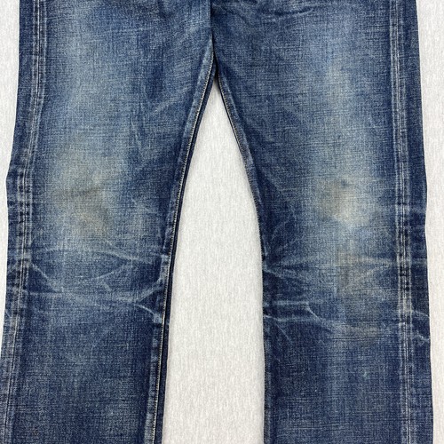 Fabric Brand & Co. Selvedge Slim Jeans Mens 31x34 Blue Denim Mace Made In Japan - Bild 4 von 24