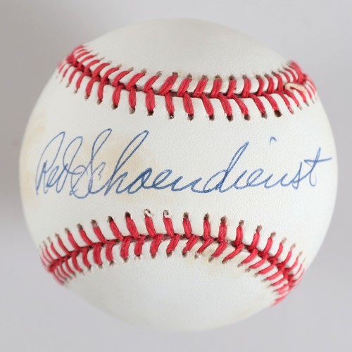 Red Schoendienst Signed Baseball Cardinals - COA JSA - Picture 1 of 7