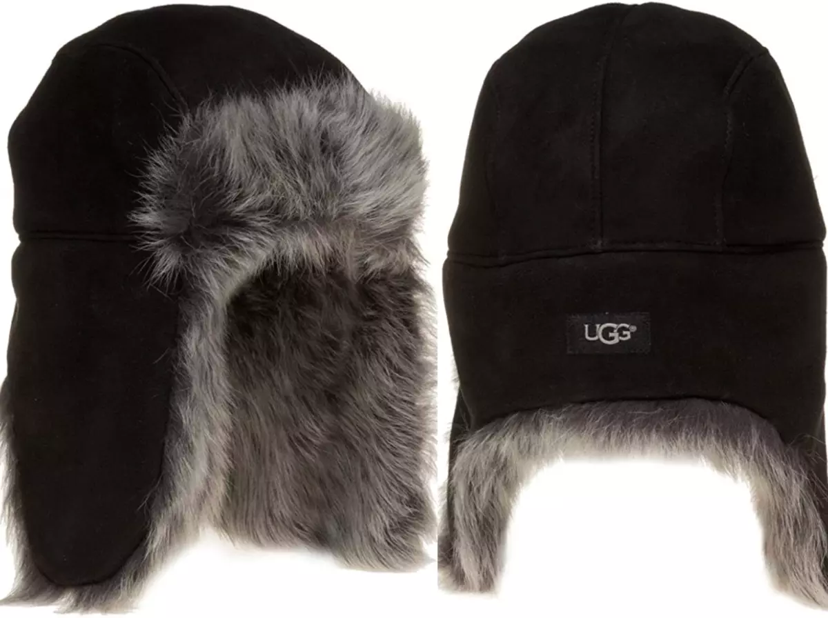 UGG Australia Shearling Lambskin Trapper Hat Aviator Beanie Cap Hat Chapka  | eBay