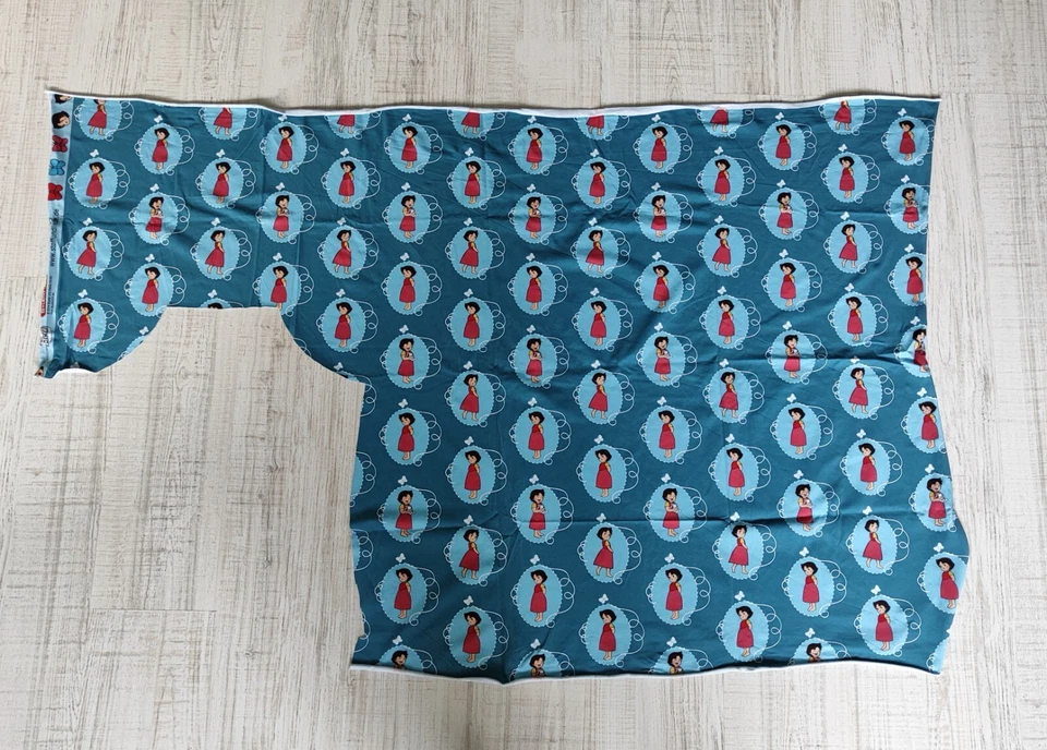 Stoff und Liebe Heidi Nostalgie Jersey 93cm x 94cm + Überhang - Bild 4 von 4