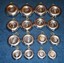 25pcs. 3/4 oz river coin sinkers free shipping handmade in USA