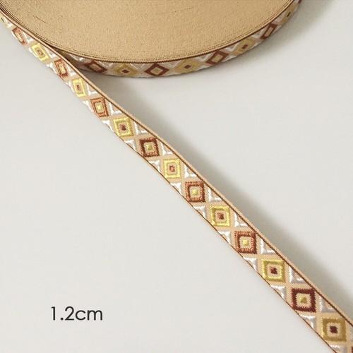 Jacquard Trim Braid or Embroidered Ribbon Craft Sewing Retro Boho Ethnic Scandi - Picture 27 of 276