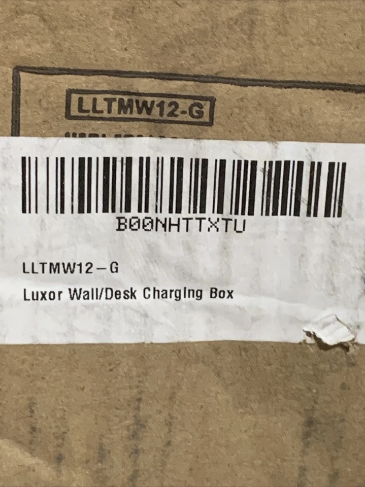 Caja de carga de pared/escritorio Luxor LLTMW12-G Foto 4 de 4