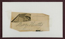 Yats Wuestling Detroit Tigers Cut Signature (Dec'd 1970)