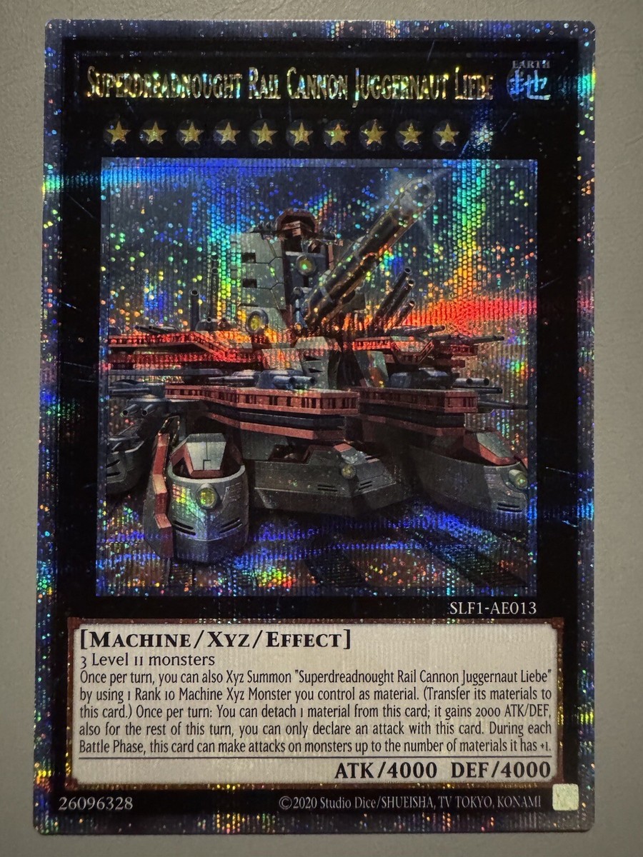 superdreadnought deck yugioh : TDIL-EN091 1st Ed Number 81: Rail Cannon Super Dora Super Rare Card may be 1st or Unlimited Edition This FREE Superdreadnought Deck Is