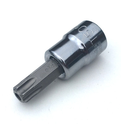 T50 Halfords Advanced Tamper Security TX Torx 3/8'' dr. drive socket tool