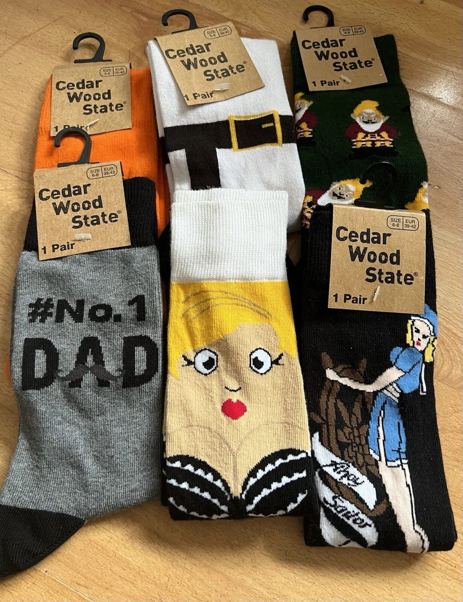 Calcetines Primark Novedad Hombre Talla 6x8 (6 Pares)