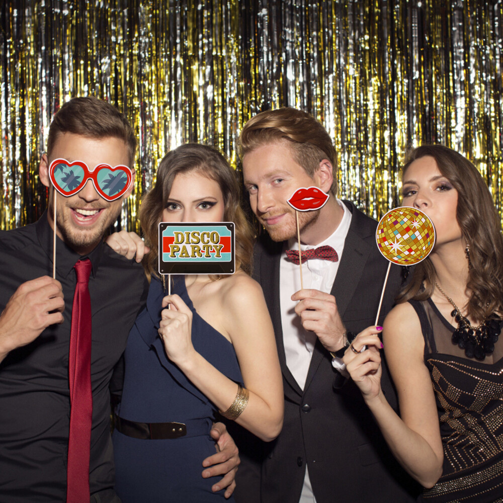 21pcs 70' S Photo Booth Props 70s Photo Booth Props 70's Photo Booth