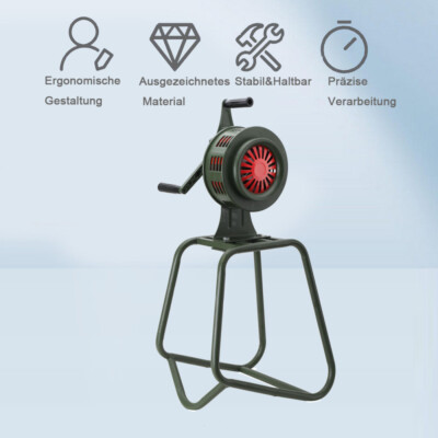 Standsirene Handsirene Alarmanlage Kurbelsirene 125 dB Lautstärke Fliegeralarm