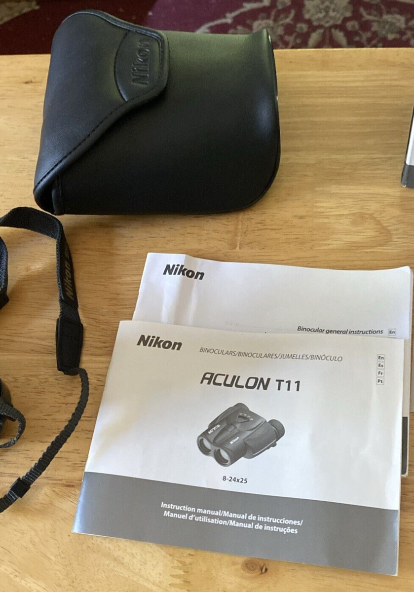 Nikon Zoom Binoculars ACULON T11 8-24X25 Poloprism type 8-24 Nikon Zoom Binoculars ACULON T11 8-24X25 Poloprism type 8-24