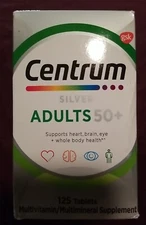 EXP 10/25- NIB Centrum Silver Adults 50+ Multivitamin Minerals Vitamin 125 Tabs
