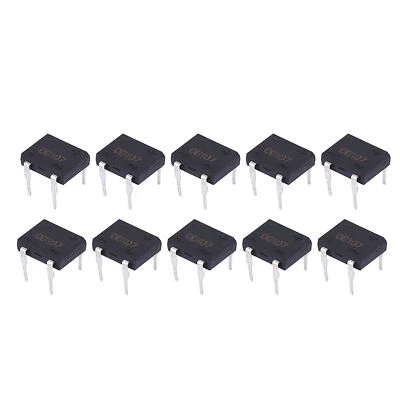 10Pcs Bridge Rectifier Df005S Bridge Rectifier 12V Db107 Bridge Rectifier