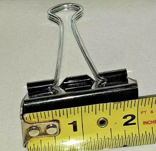 Binder Clips Office Depot Large 12 qty in each box  308-957 / 2” Wide - Picture 2 of 6