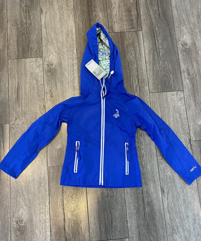 Garb Kids Size 6 Youth Girl’s Allie Rain Jacket New W/ Tag