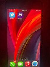 Apple iPhone SE 2020 WITH ORIGINAL TWITTER LOGO - 64 GB - Black Unlocked 