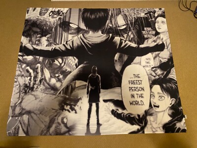 Eren Jaeger Manga collage tapestry