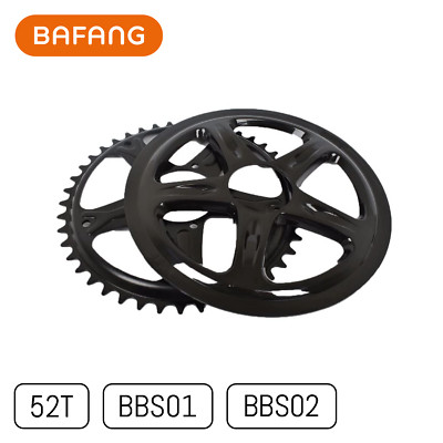 Bafang Kettenblatt 52T für BBS01 BBS02, Chainwheel for Mid-Drive, E-Bike Pedelec