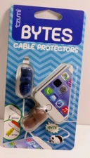 Tzumi - Bytes Cable Protectors Blue Gator/Dog NEW