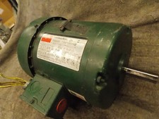 Dayton 3N625 Electric Motor 1/3 HP 1725 rpm 230/460 3PH Farm Duty 5/8 shaft TEFC