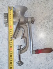 Alter Fleischwolf, BAG, Alu, Antik Rarität