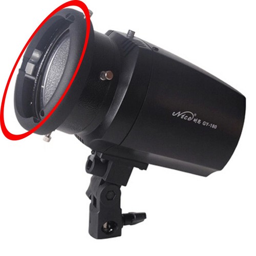 Universal To Bowen Mount Adapter Studio Flash Strobe For Softbox Beauty Disk etc - Picture 5 of 6
