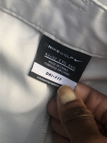NIKE GOLF Men's Tan Golf Outdoor Casual Dri-Fit Pants SZ 42x32 RN #56323 - Picture 13 of 18