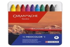 Neocolor I Water-Resistant Wax Pastels 10 colors