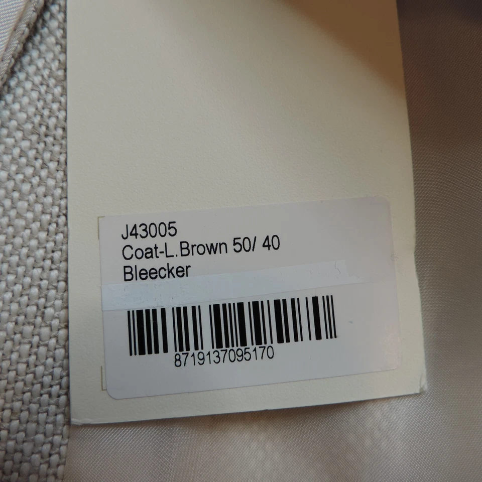 Men Suitsupply Bleecker Coat Overcoat 100% Pure Linen UK/US 40 EU 50 NWT Beige - Image 4 of 4