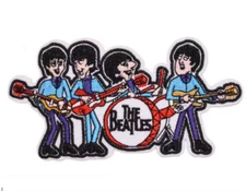 The Beatles Rock music Band  Iron On sew on Embroidered Patch 2436