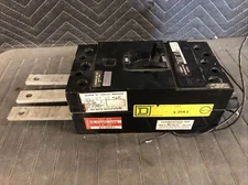 SQUARE D KAL KAL362001122 3 POLE 200 AMP 600V Undervoltage Trip BREAKER 208v-