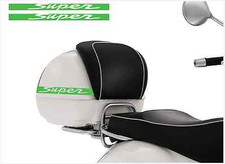 Vespa GT GTV GTS Super Topcase Topbox Koffer Aufkleber 2Stk. Satz V.2 Grün 