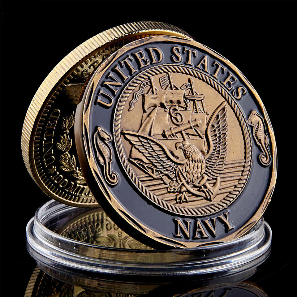 US Navy Shellback Challenge Münze (40 Mm