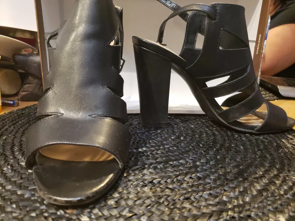 Ebay block heel sandals sale