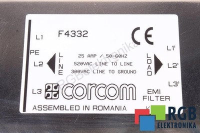 3HAC021073-001 F4332 CORCOM ABB - Gebraucht - 12 Monate Garantie