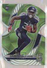 2020 Panini Spectra Rookies Neon Green Prizm Die-Cut 1/30 Darrynton Evans 1h1